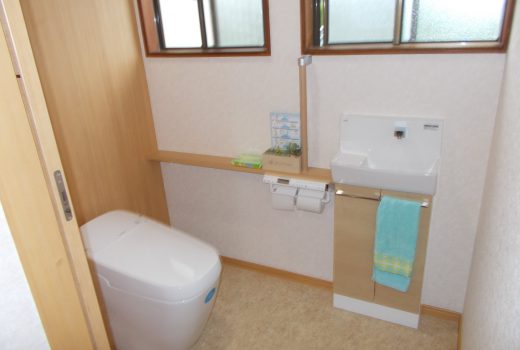 明るくきれいなトイレに！