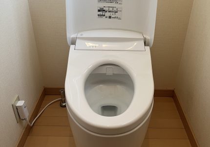 節水しながらしっかり流せるトイレ🚽