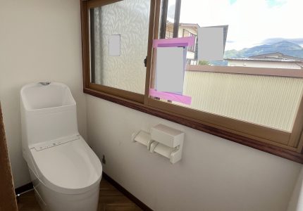 レストルームがキレイで暖かく快適に🚽